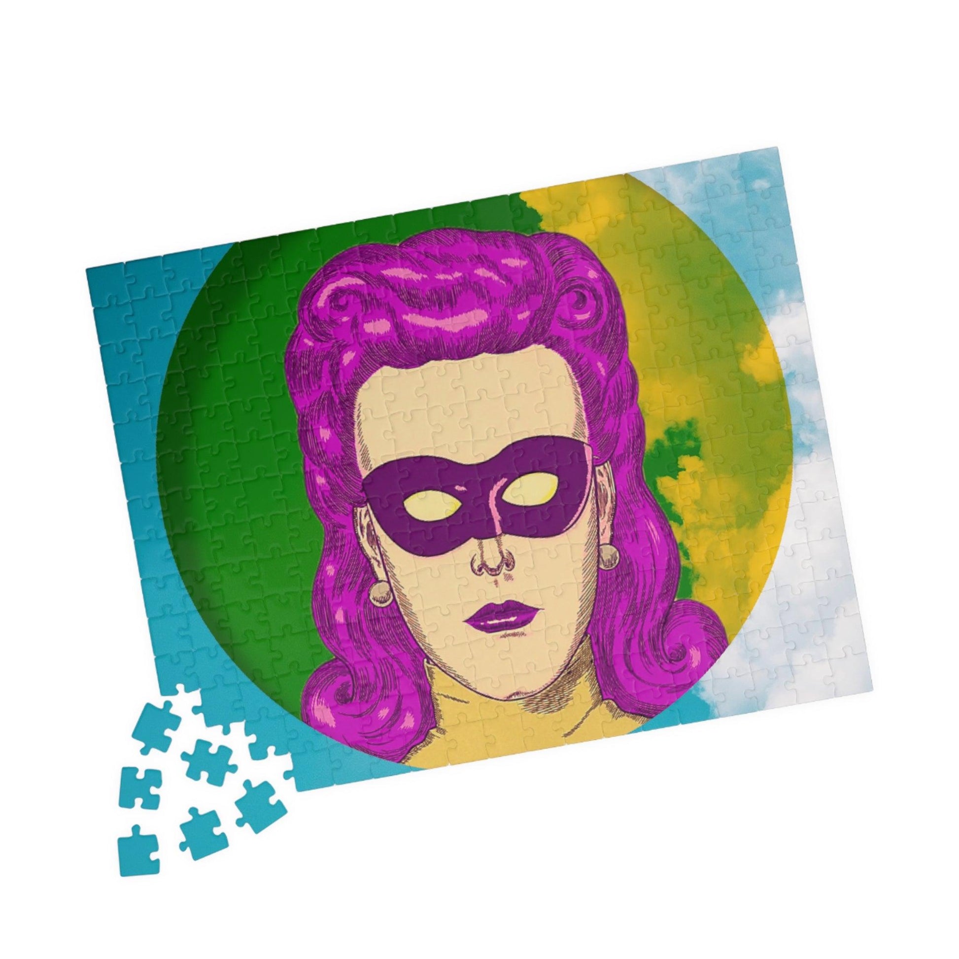 Pop Lady Masquerade Puzzle