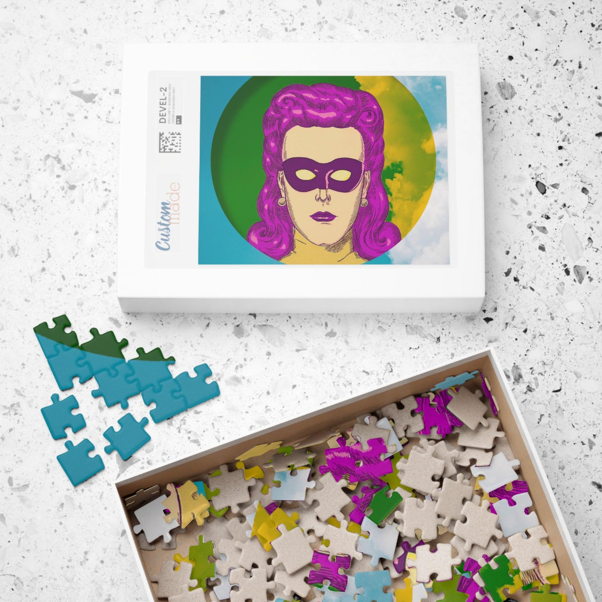 Pop Lady Masquerade Puzzle