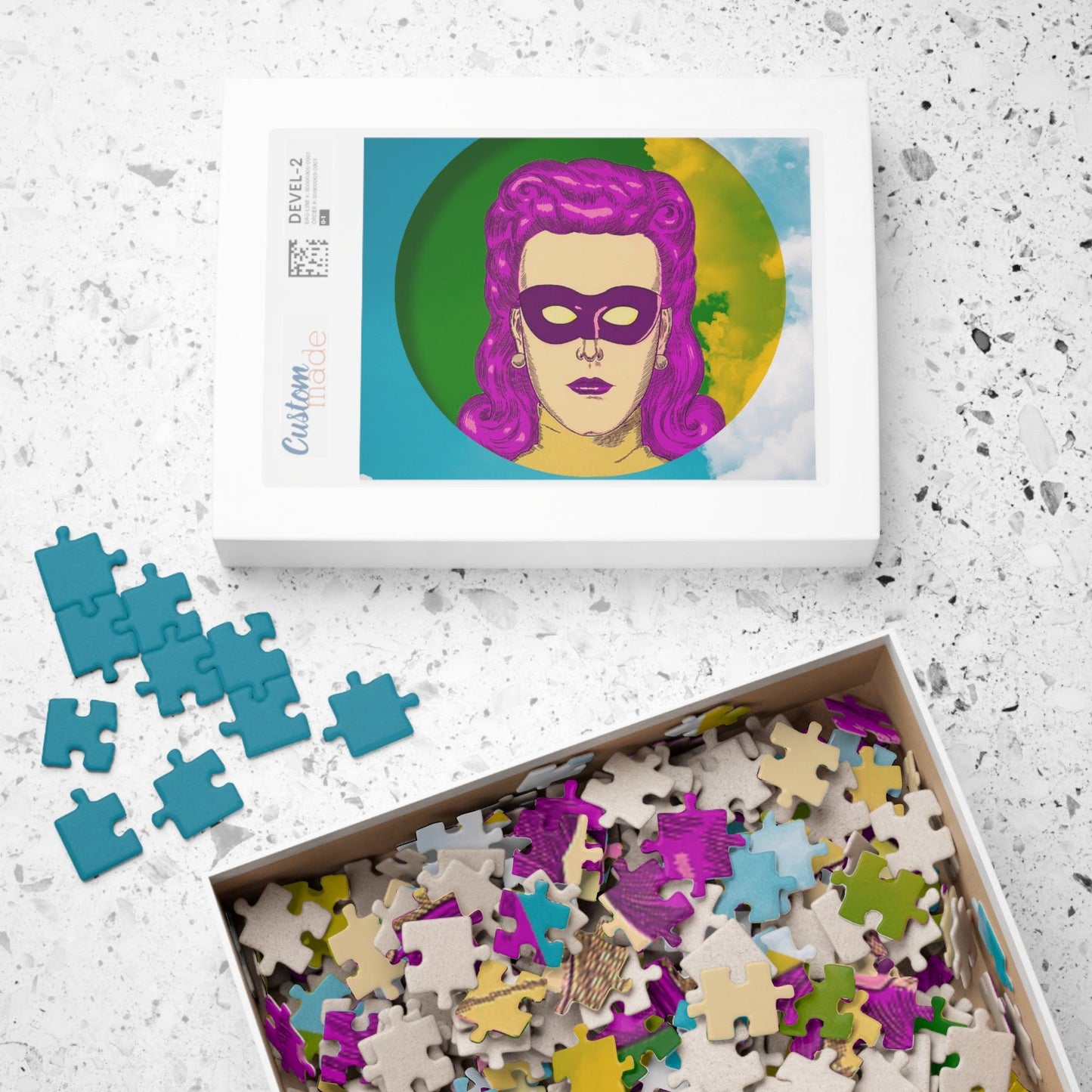 Pop Lady Masquerade Puzzle