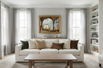 Framed room mockup - gold