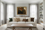 Framed room mockup - gold