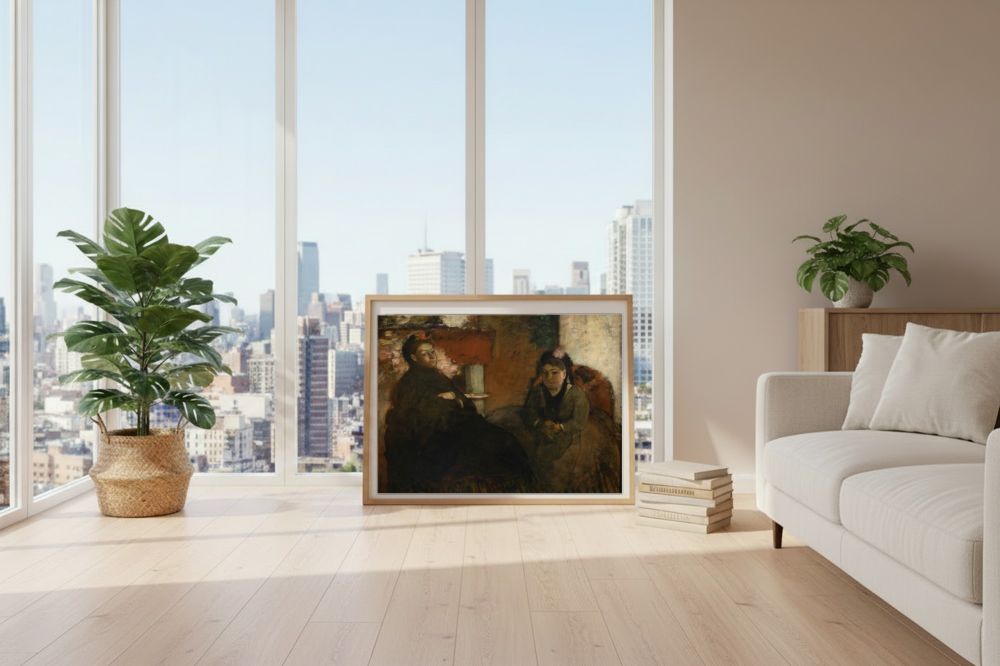 Framed room mockup - loft