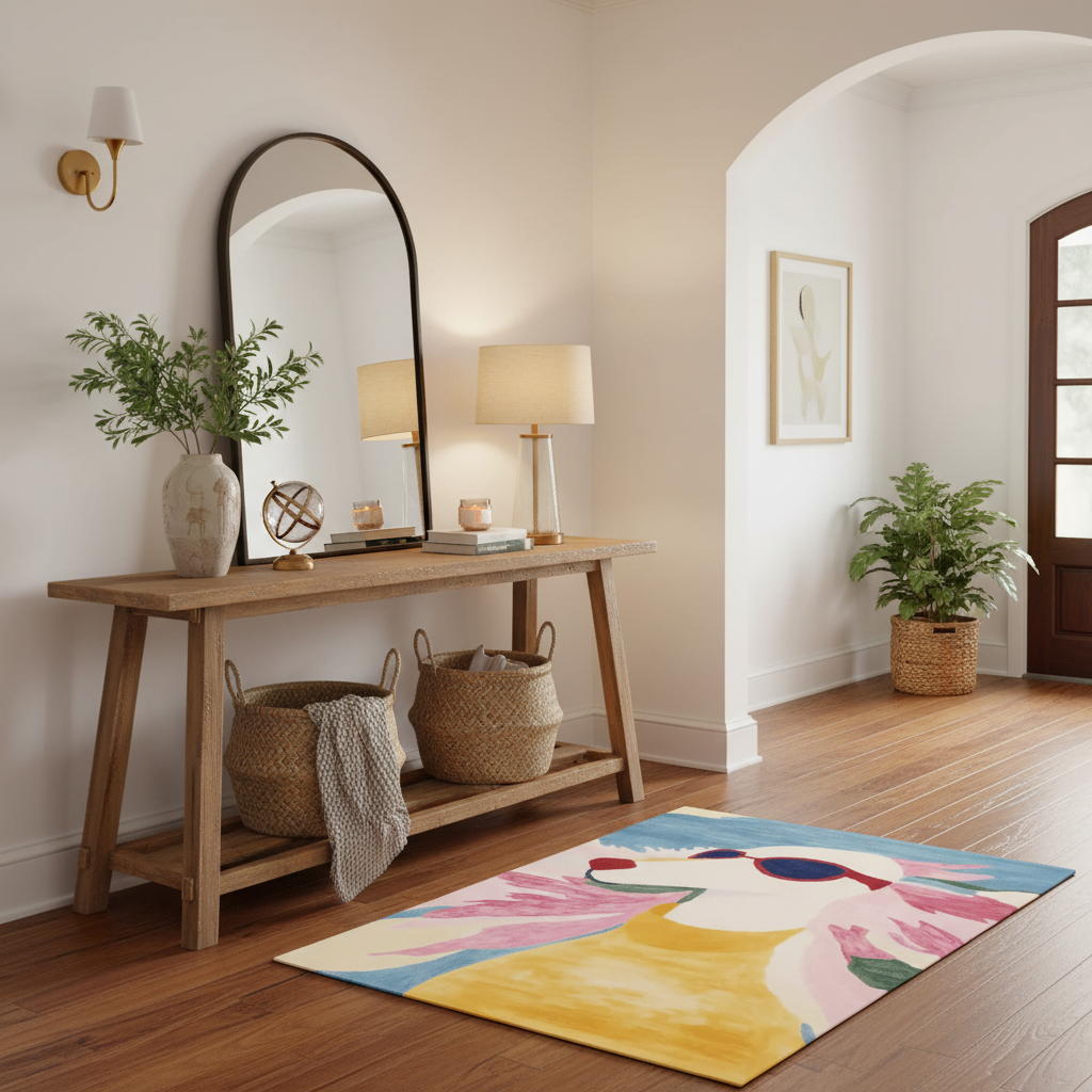 Posh Pup Hand Tufted Rug