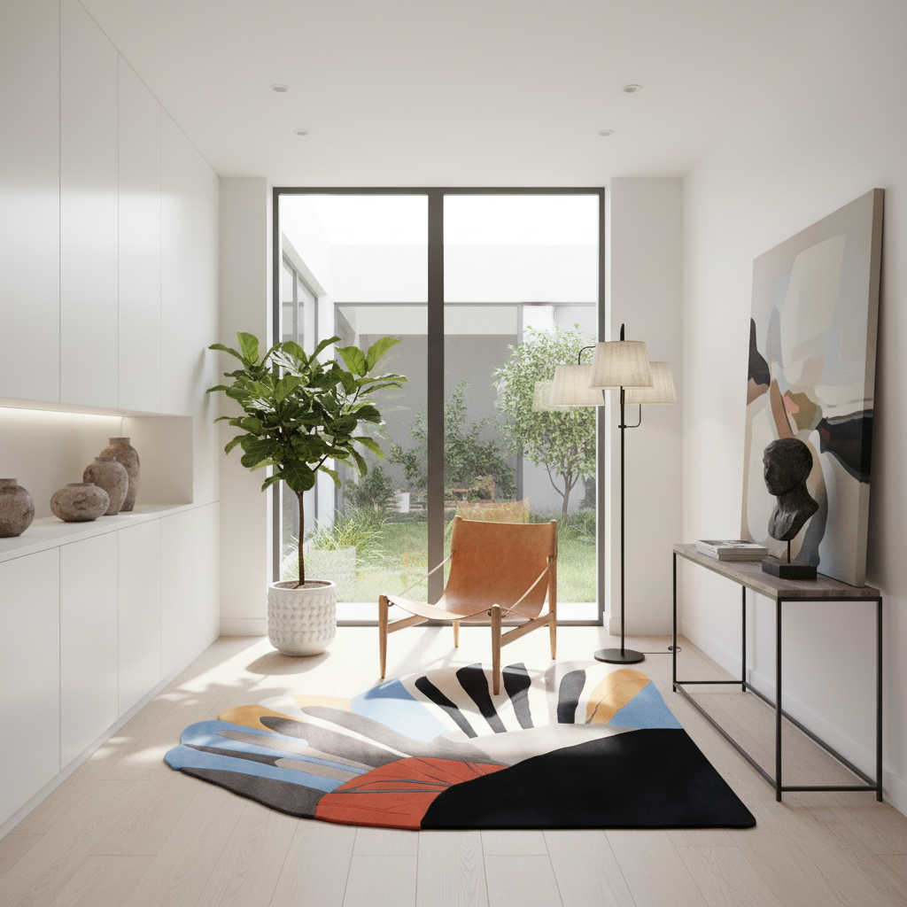 Power Wing Pop Hand Tufted Rug