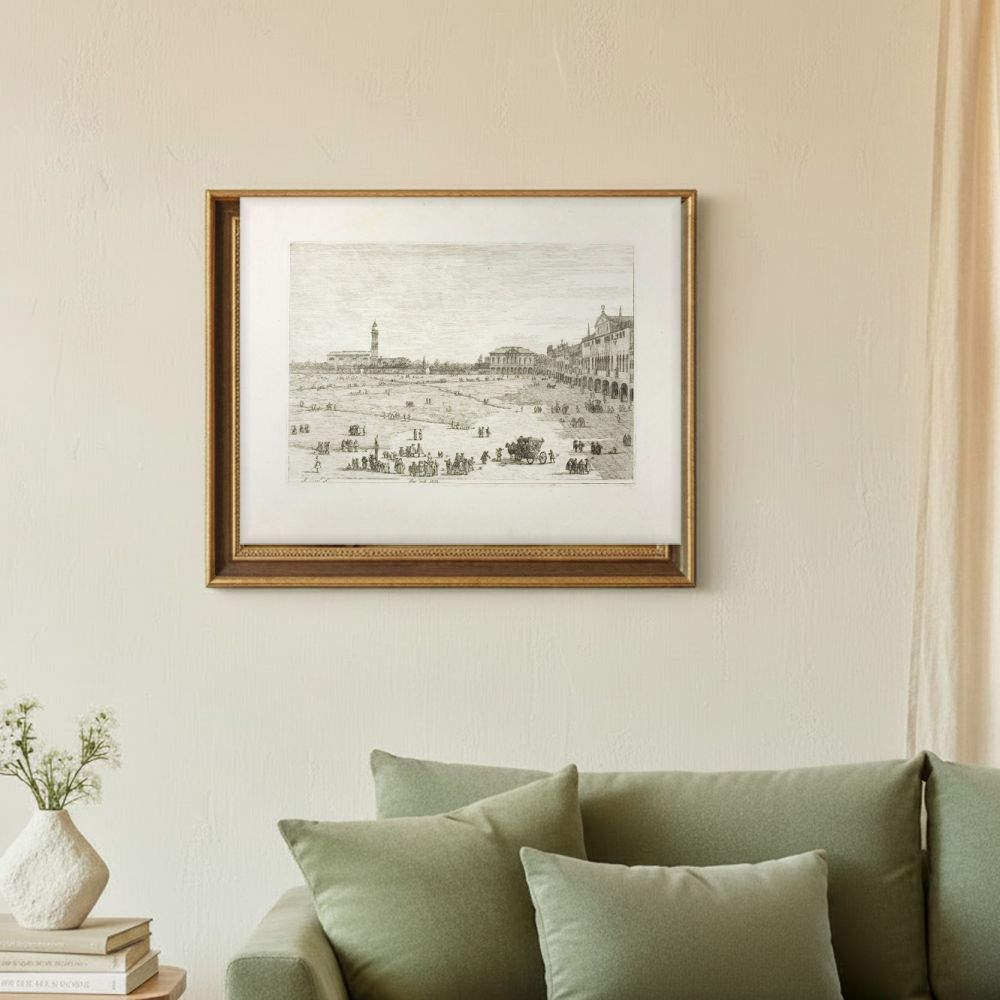 Framed room mockup - sage