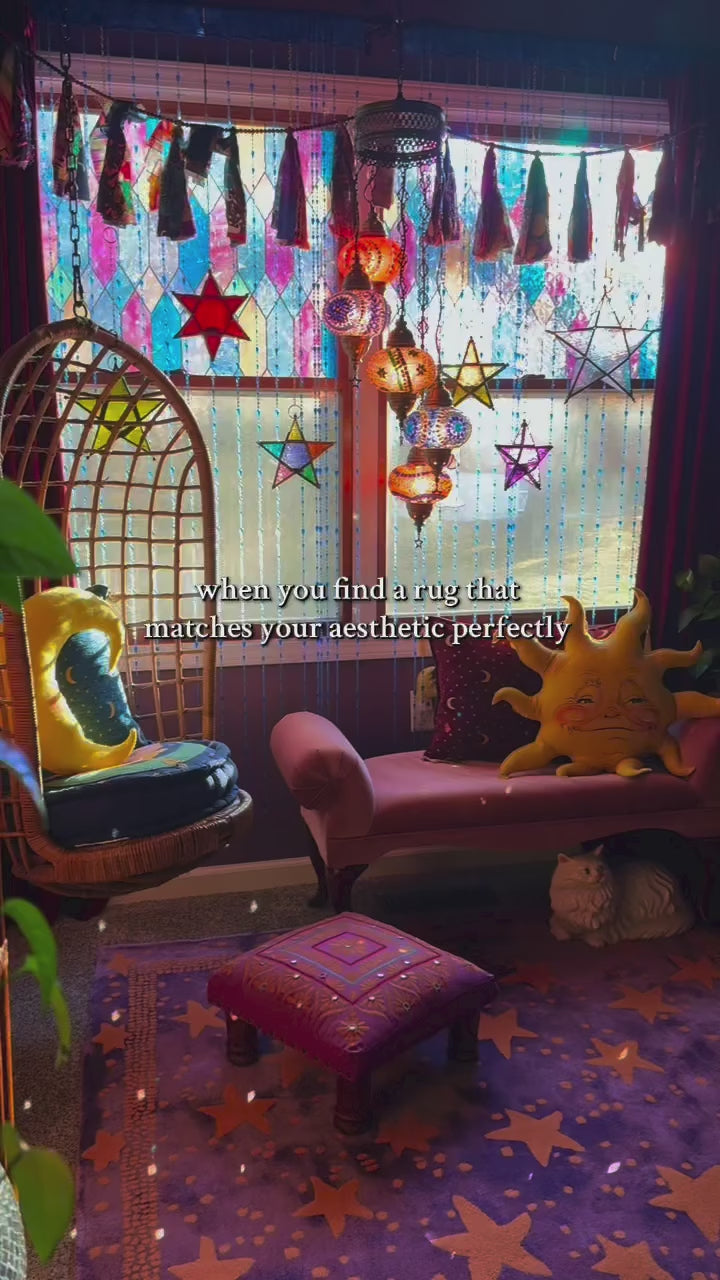 Arabian nights hand tufted rug - megan