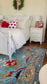 Traditional Floral Hand Tufted Wool Rug - Blue