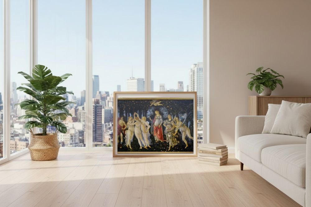 Framed room mockup - loft