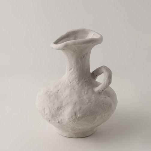 Primitive Ceramic Flower Vase - MAIA HOMES