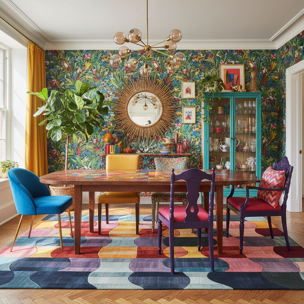 Prism Patch Hand Tufted Rug