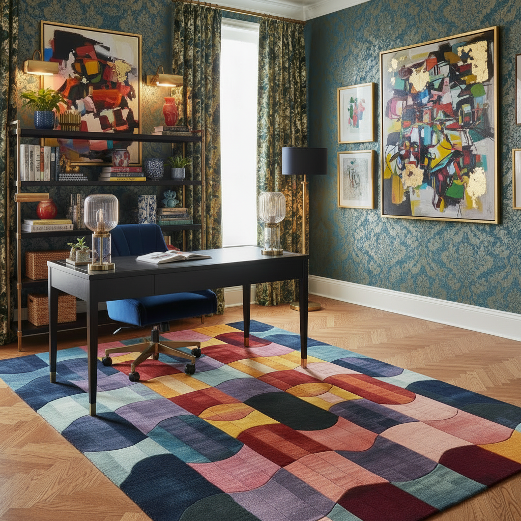 Prism Patch Hand Tufted Rug