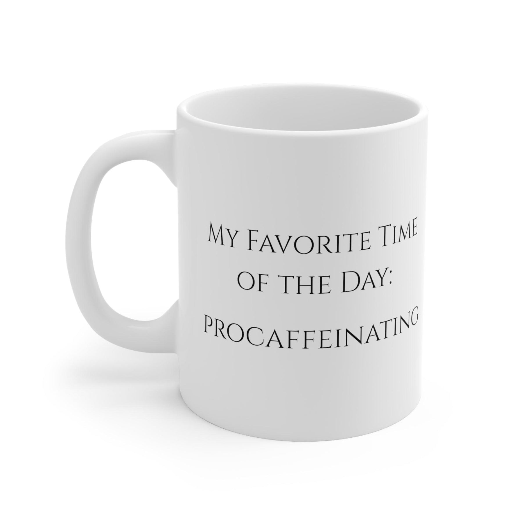 Procaffeinating Eye Ceramic Mug 11oz 11oz