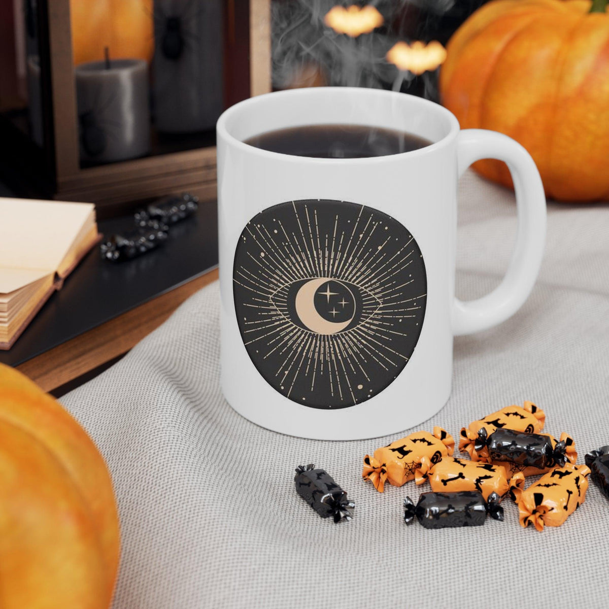 Procaffeinating Eye Ceramic Mug 11oz