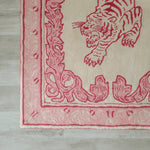 Prowess in Pink Garden Hand - Tufted Rug 4 x 6 ft - MAIA HOMES