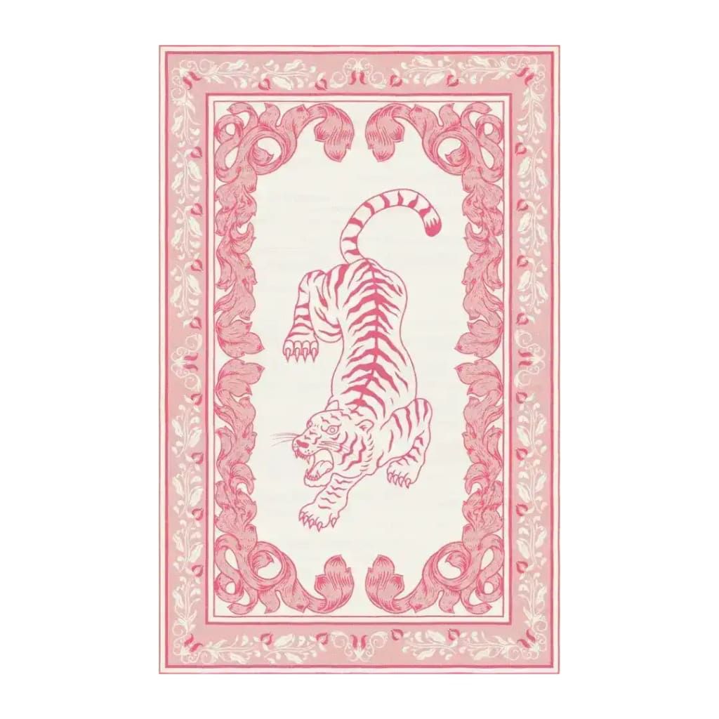 Prowess in Pink Garden Hand-Tufted Rug