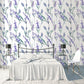 Purple and White Lavender Floral Wallpaper - MAIA HOMES