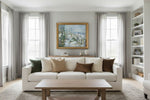 Framed room mockup - gold