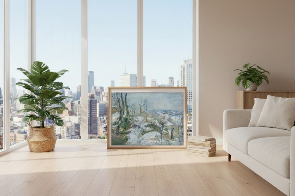 Framed room mockup - loft
