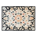 Beautiful hand-tufted wool rug featuring a radiant floral design, perfect for adding elegance to any living room. This area rug showcases intricate patterns with vivid colors, making it an ideal choice for those seeking stylish rugs for living room spaces.
