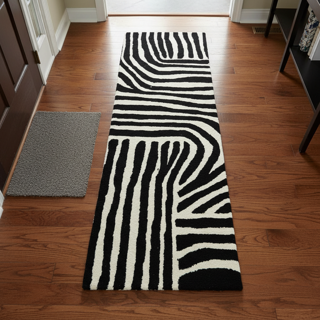 Radiant Burst Hand Tufted Wool Rug