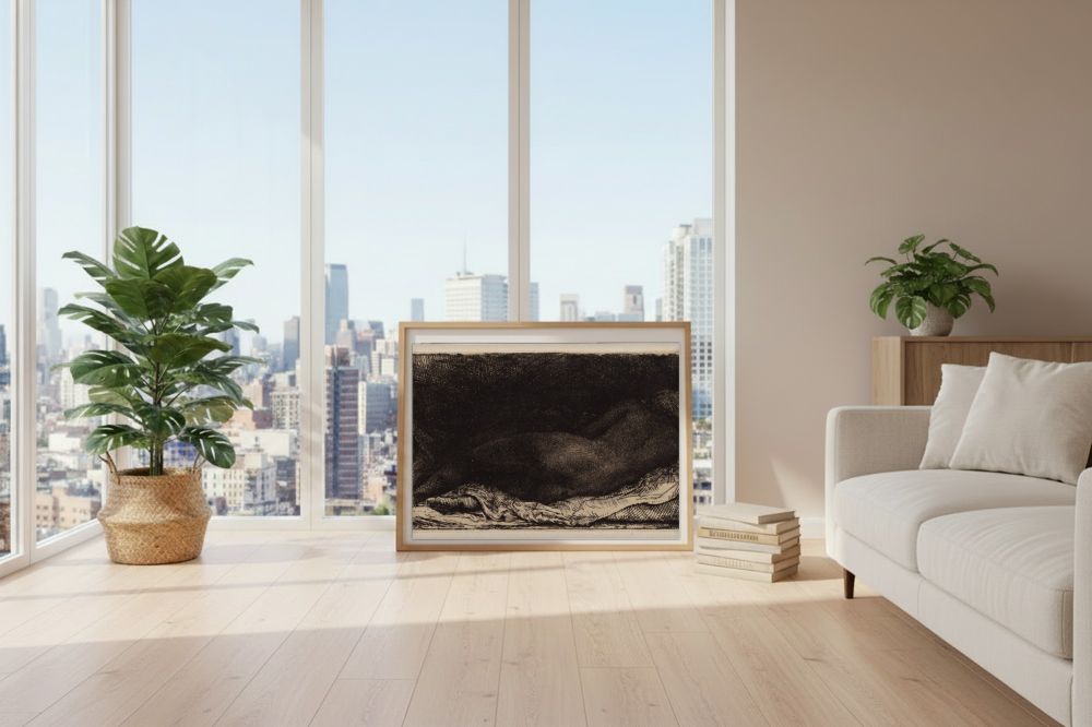 Framed room mockup - loft