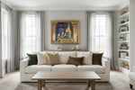 Framed room mockup - gold