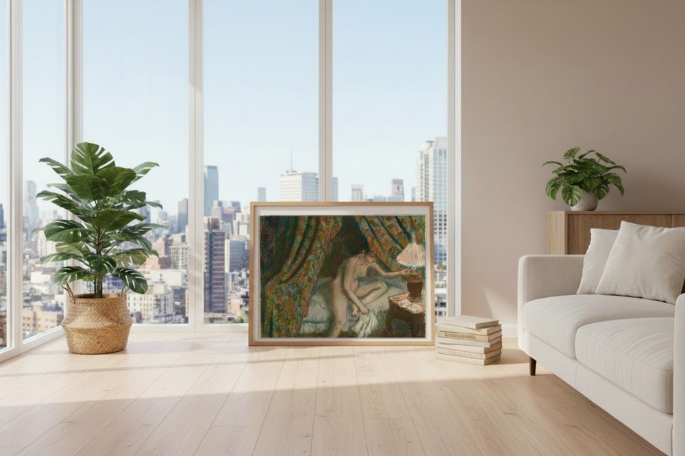 Framed room mockup - loft