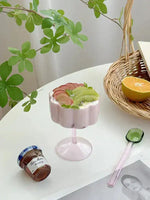Retro Petal Goblet Wine Glass - MAIA HOMES