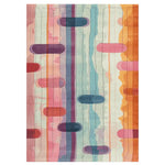 Retro Rhythm Lines Hand Tufted Rug 9 x 12 ft - MAIA HOMES