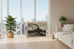 Framed room mockup - loft
