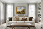 Framed room mockup - gold