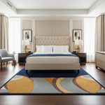 Riverbend Earth Form Hand Tufted Rug