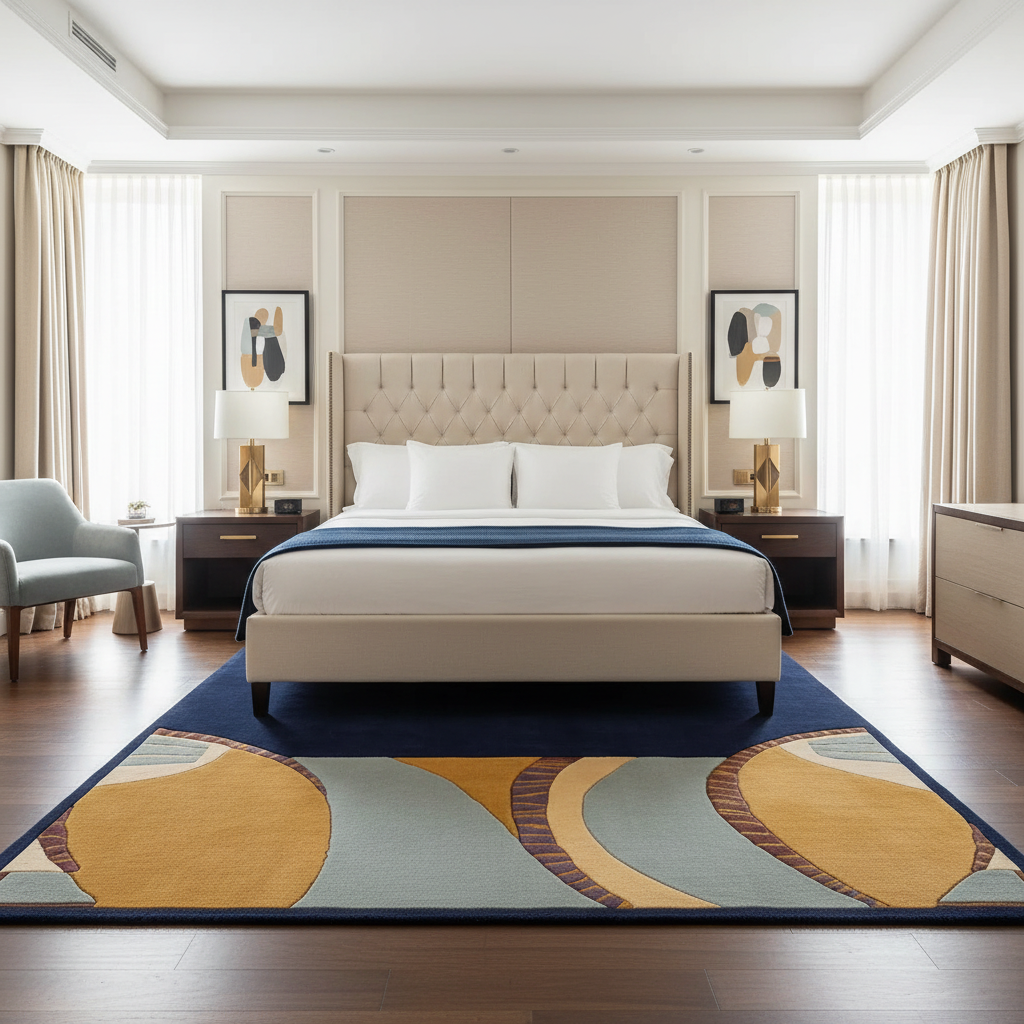 Riverbend Earth Form Hand Tufted Rug