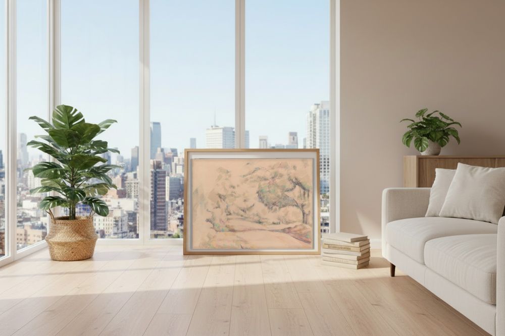 Framed room mockup - loft