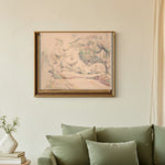 Framed room mockup - sage
