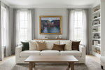 Framed room mockup - gold