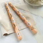 Romantic Rose Scented Taper Candle - MAIA HOMES