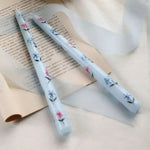 Romantic Rose Scented Taper Candle - MAIA HOMES