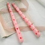 Romantic Rose Scented Taper Candle - MAIA HOMES