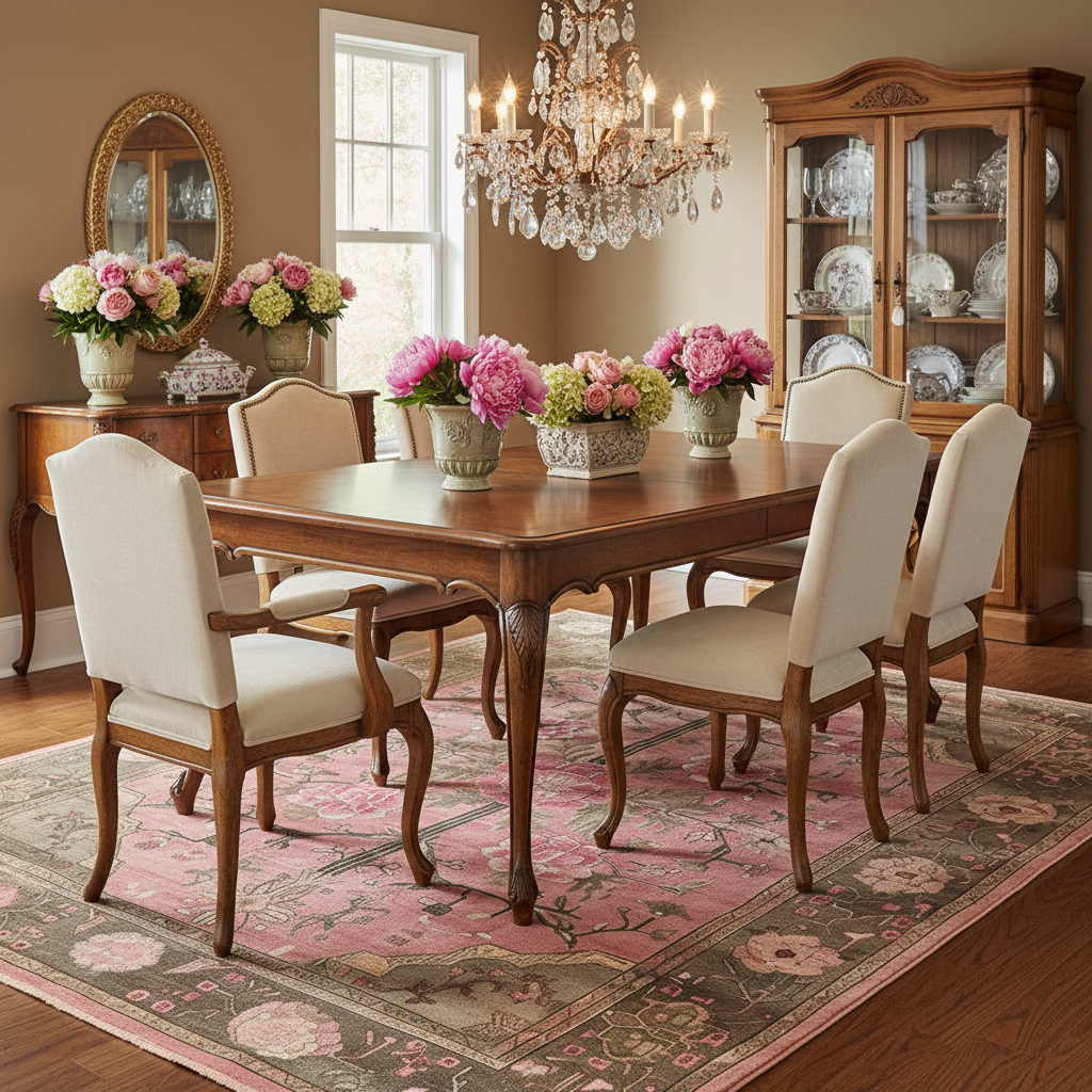 Rosaire Grandeur Knotted Wool Rug