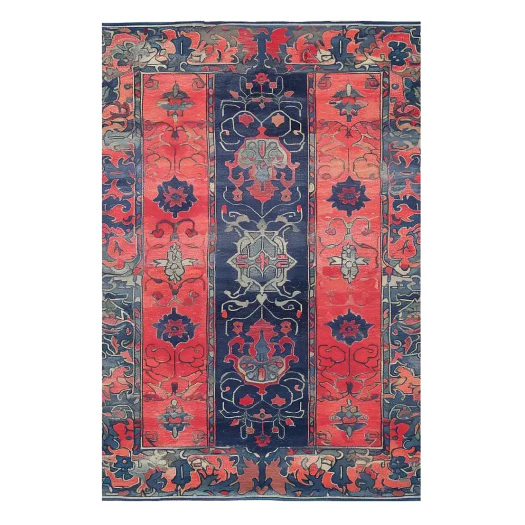 Elegant Rosetta Passage Hand Tufted Wool Rug with a vibrant floral design, perfect for adding a touch of sophistication to your living room. This 8x10 area rug boasts rich colors and intricate patterns, ideal for anyone seeking stylish living room area rugs.