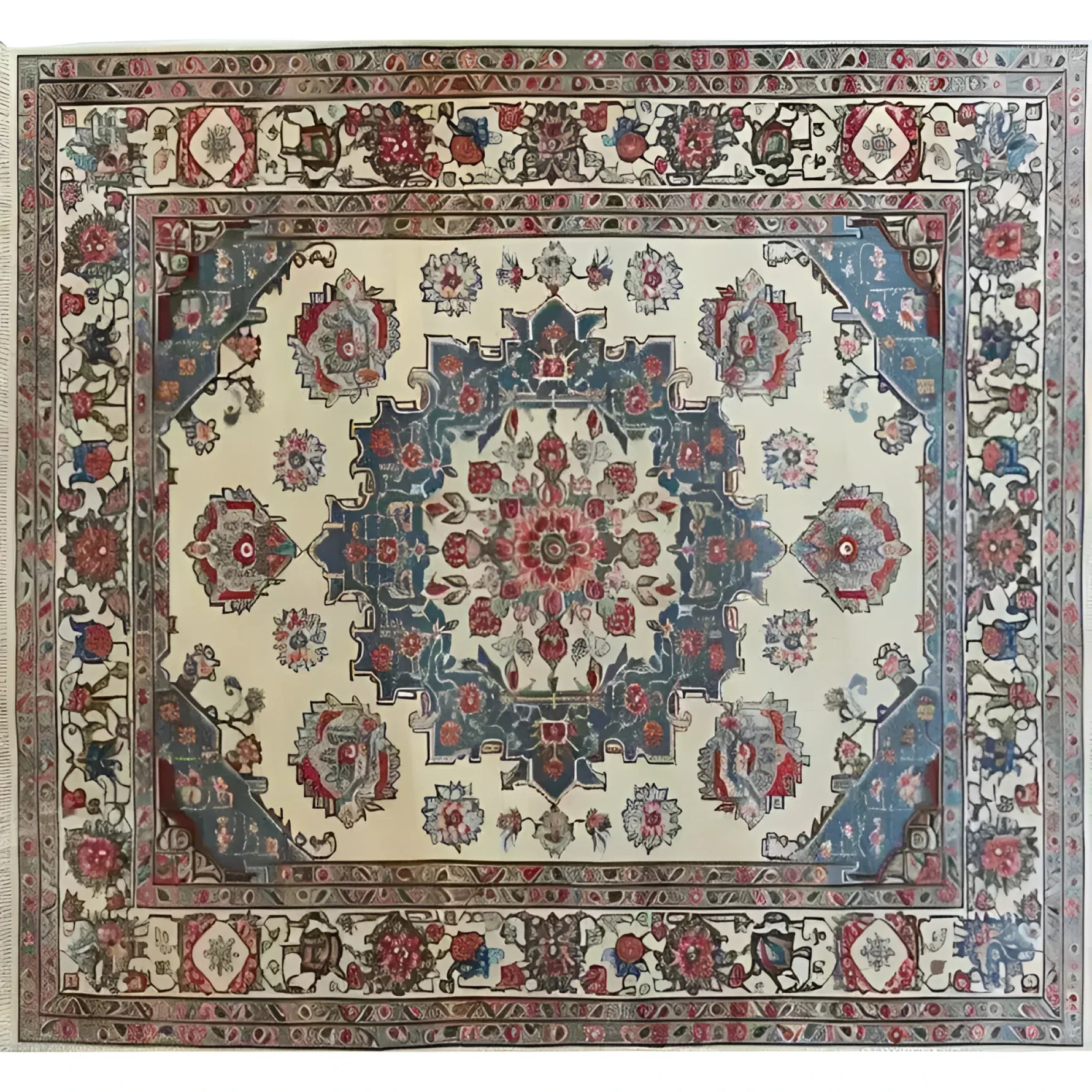 Royal Rhapsody Hand Knotted Area Rug
