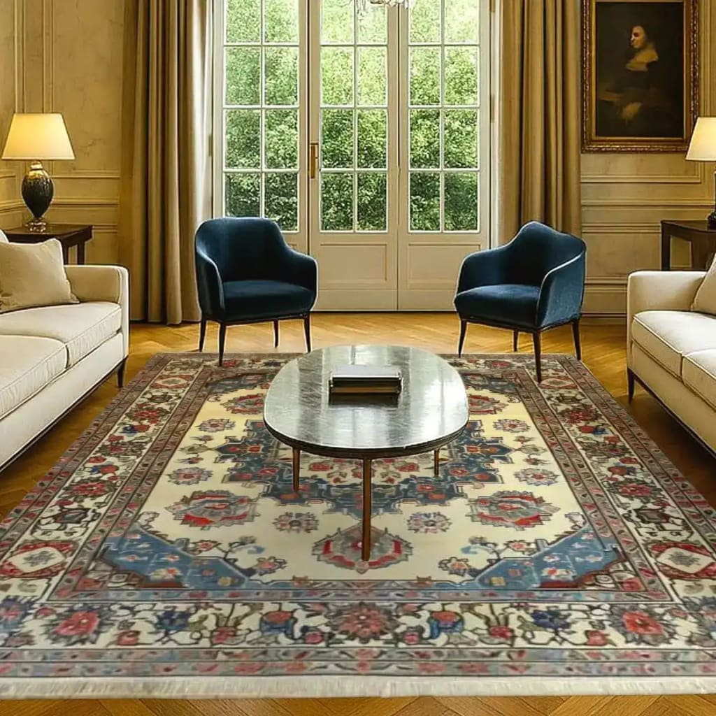 Royal Rhapsody Hand Knotted Area Rug