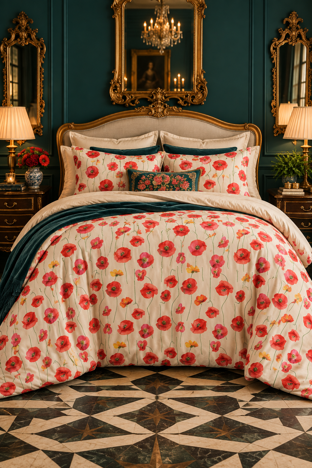 Ruby Romance Comforter