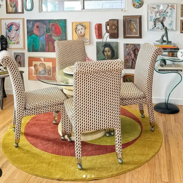 table for 4 dining room, rug