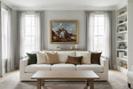 Framed room mockup - gold