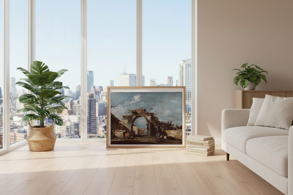 Framed room mockup - loft