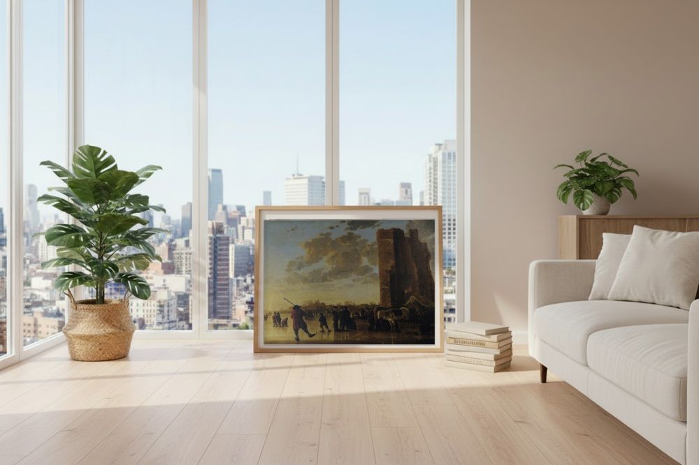 Framed room mockup - loft
