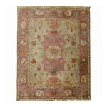 Beautiful Rustic Heritage Hand Knotted Area Rug showcasing a vintage design with intricate patterns. This elegant Persian rug is perfect for enhancing the charm of any living room.