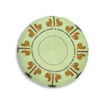 Savanna Serenade Tufted Round Floor Pillow - MAIA HOMES